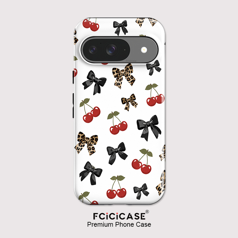 Google Pixel 8A - غطاء هاتف Fcicicase بتصميم عقدة فيونكة