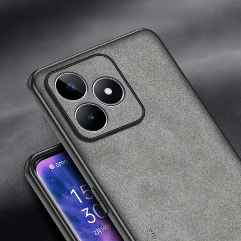 حافظة جلدية غير لامعة للصدمات  - مراجعة Realme Note 50 وسعره