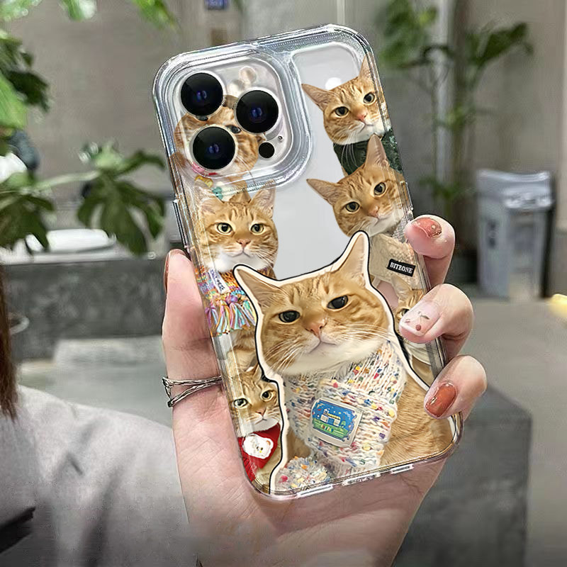 غطاء هاتف شفاف بتصميم قطة لطيف - مراجعة Samsung Galaxy A55 وسعره