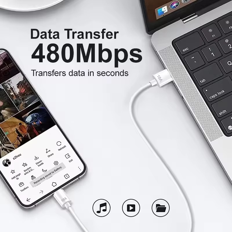 كابل USB من النوع C بقوة 10 أم - مراجعة Huawei Nova 12 وسعره